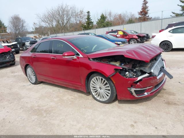  Salvage Lincoln MKZ
