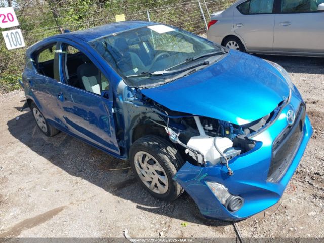  Salvage Toyota Prius c