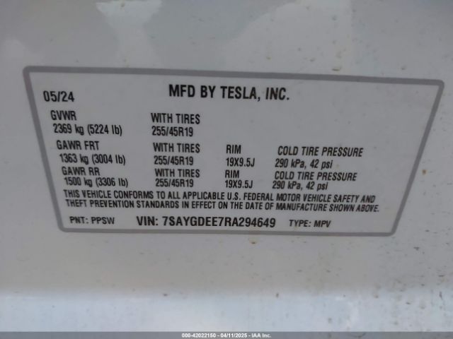 Tesla Model Y for Sale