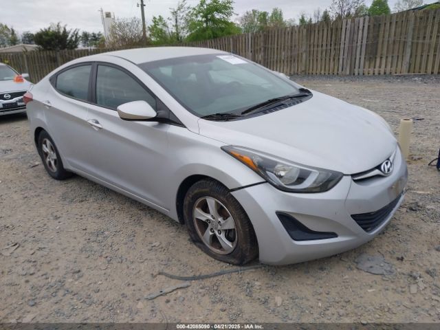  Salvage Hyundai ELANTRA