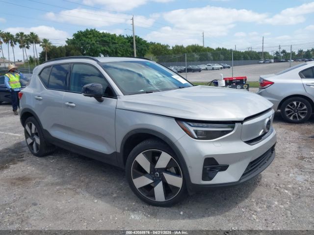  Salvage Volvo Xc40 Recharge Pure Electr