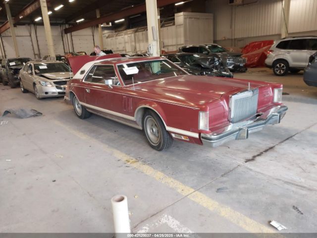  Salvage Lincoln Continental