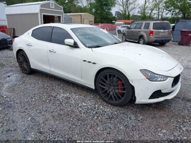  Salvage Maserati Ghibli