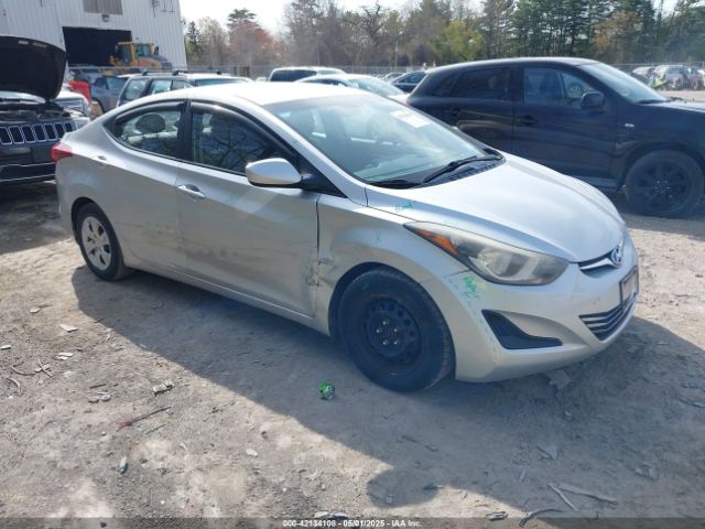  Salvage Hyundai ELANTRA