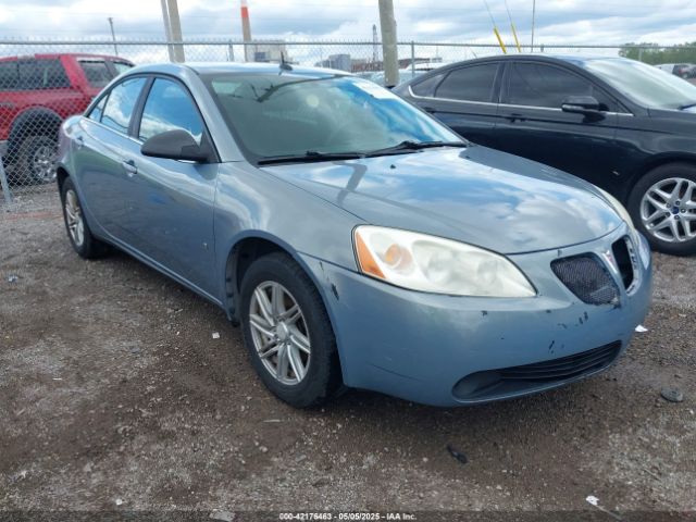  Salvage Pontiac G6