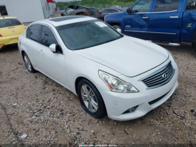  Salvage INFINITI G37x