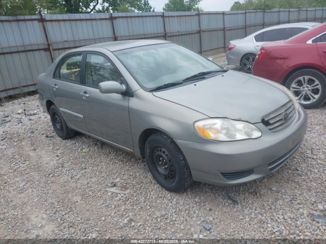  Salvage Toyota Corolla