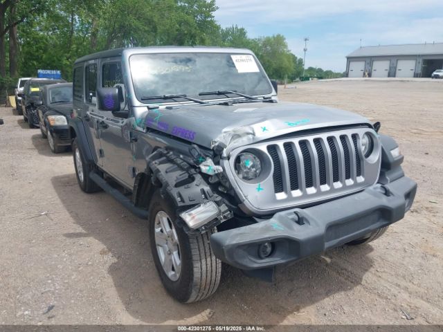  Salvage Jeep Wrangler