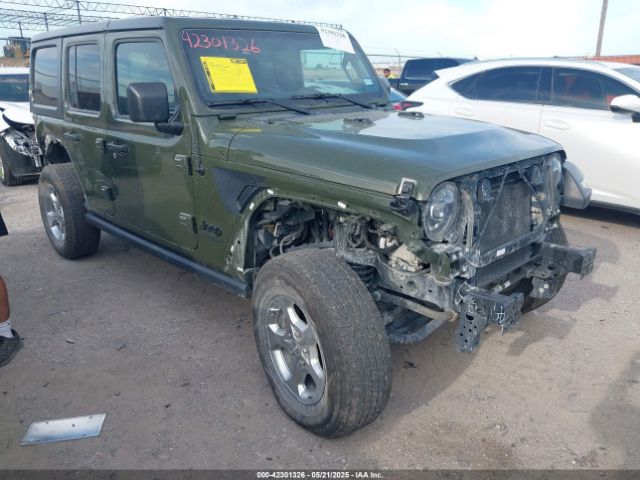  Salvage Jeep Wrangler