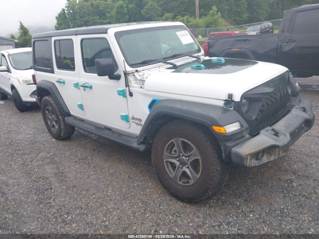 Salvage Jeep Wrangler