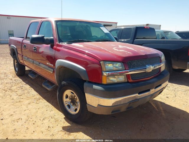  Salvage Chevrolet Silverado 2500