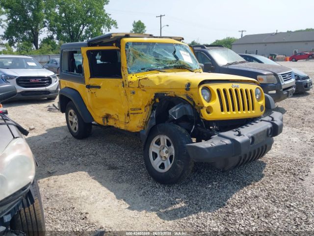  Salvage Jeep Wrangler