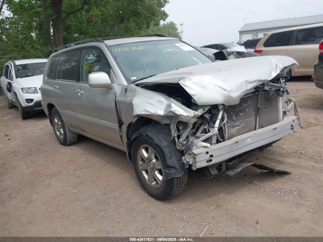  Salvage Toyota Highlander