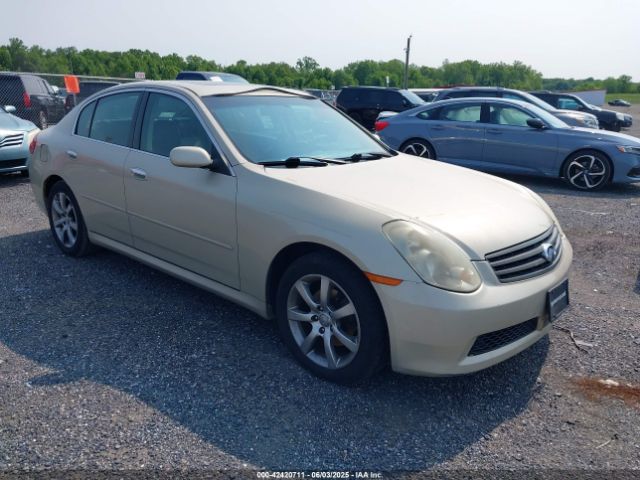  Salvage INFINITI G35x