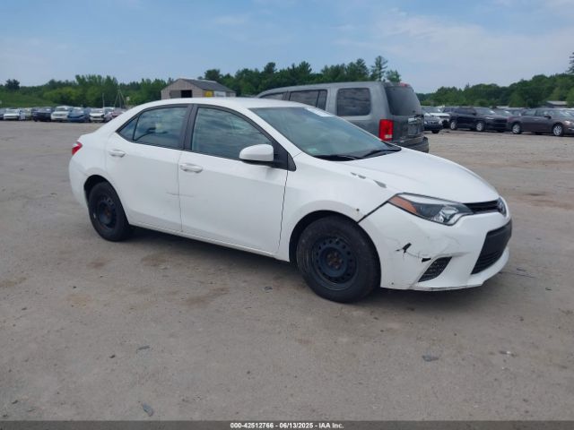  Salvage Toyota Corolla