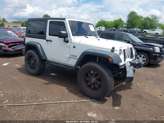  Salvage Jeep Wrangler