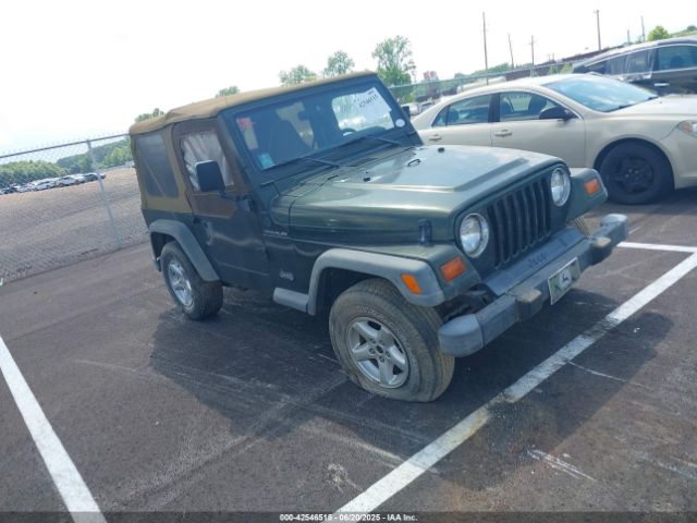  Salvage Jeep Wrangler
