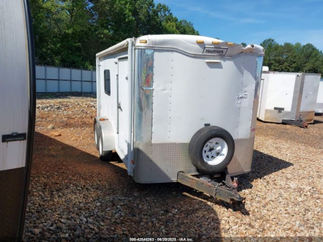  Salvage Haul Mark Ind Enclosed Trailer