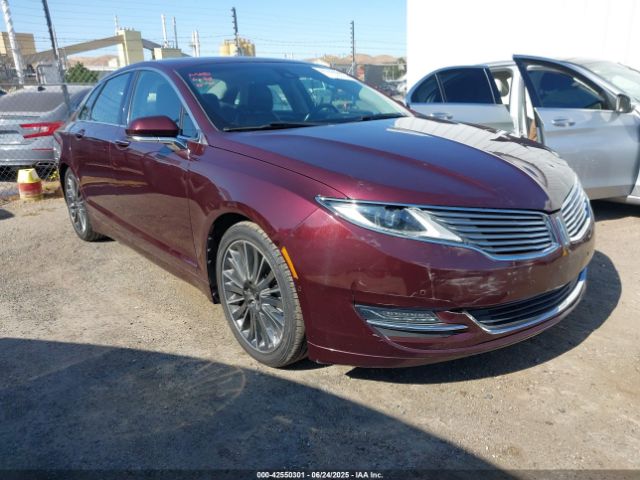  Salvage Lincoln MKZ Hybrid