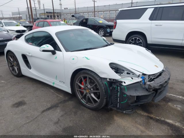  Salvage Porsche Cayman