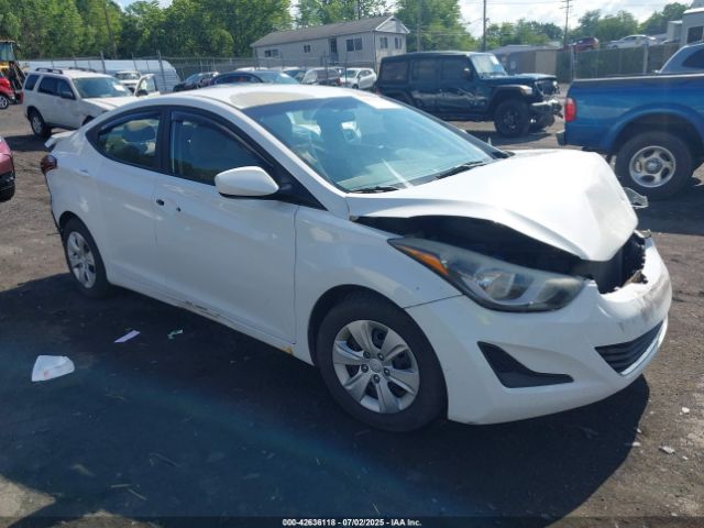  Salvage Hyundai ELANTRA