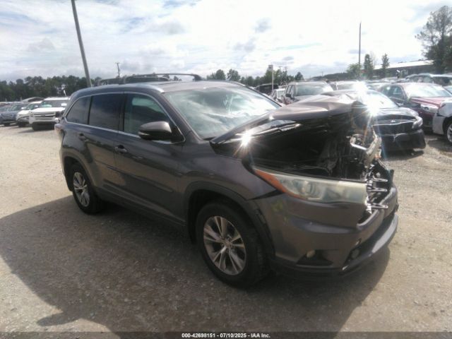  Salvage Toyota Highlander