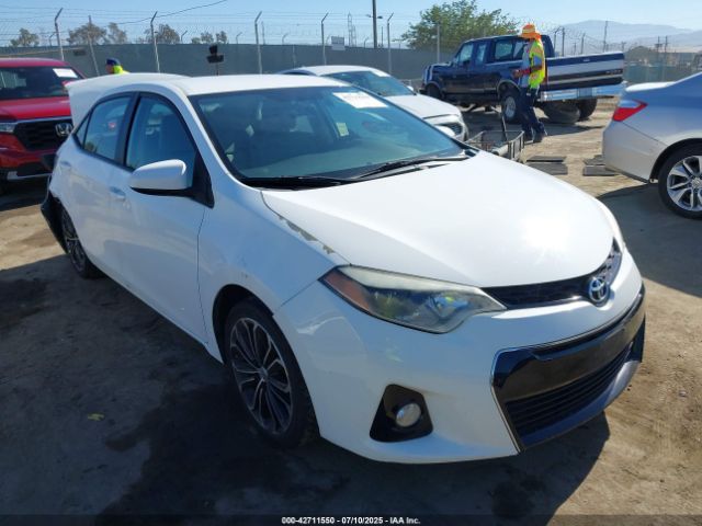  Salvage Toyota Corolla