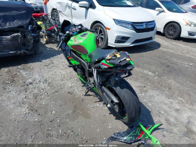 ジョージア出品 Salvage Title 2023 Kawasaki Zx-6r 4 for Sale in Rincon GA - SCA