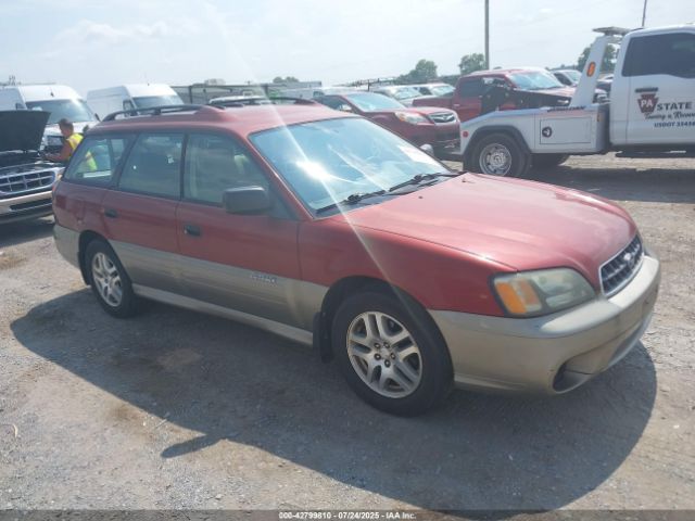  Salvage Subaru Outback