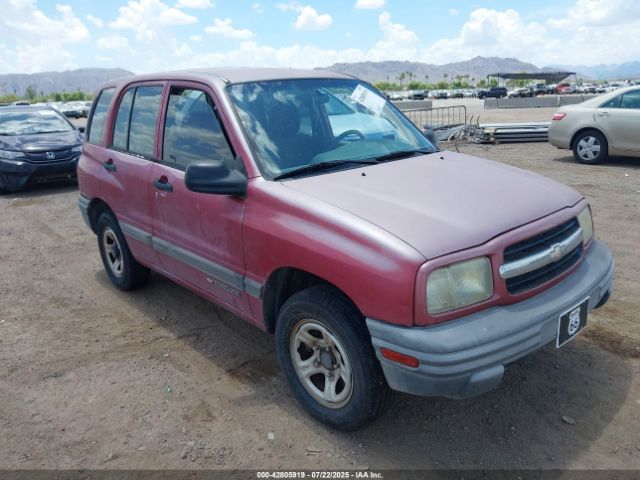  Salvage Chevrolet Tracker