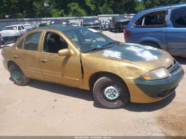  Salvage Chevrolet Cavalier