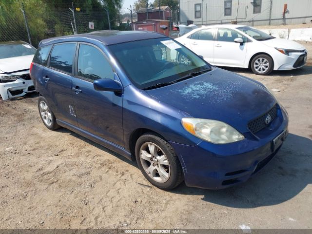 Salvage Toyota Matrix