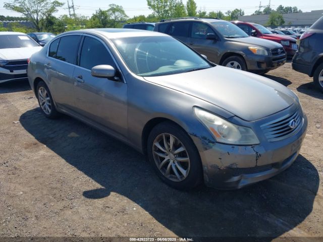  Salvage INFINITI G35x