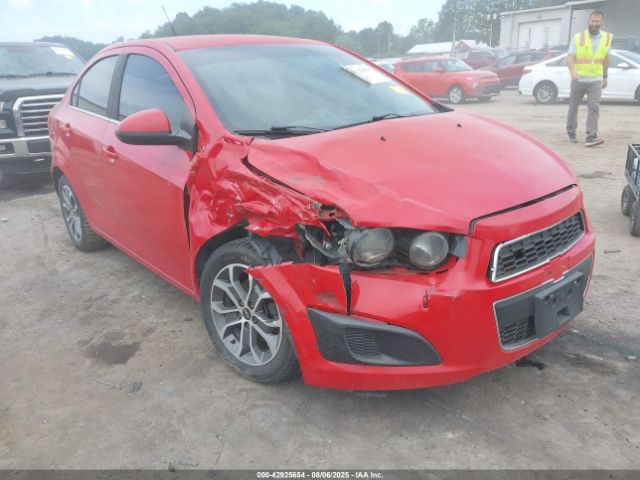 Salvage Chevrolet Sonic