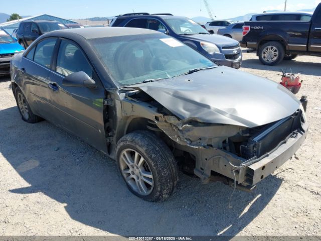  Salvage Pontiac G6