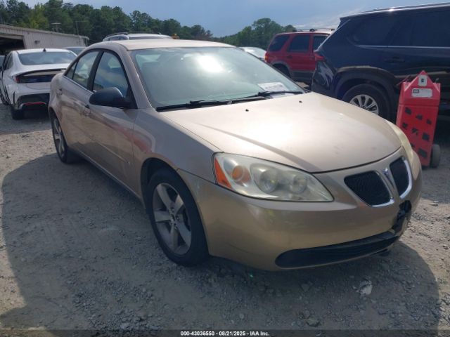  Salvage Pontiac G6