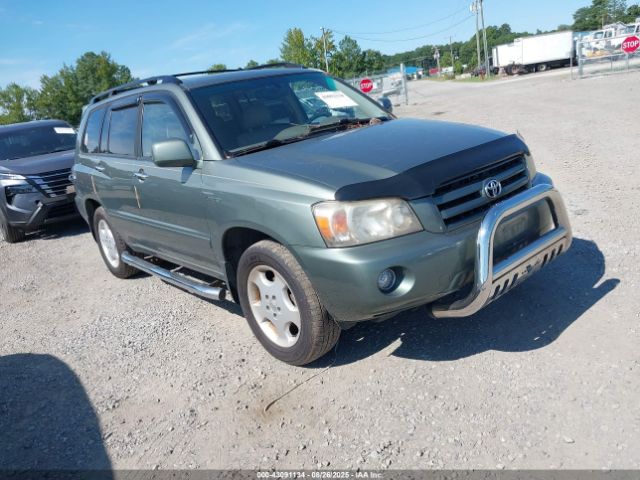  Salvage Toyota Highlander