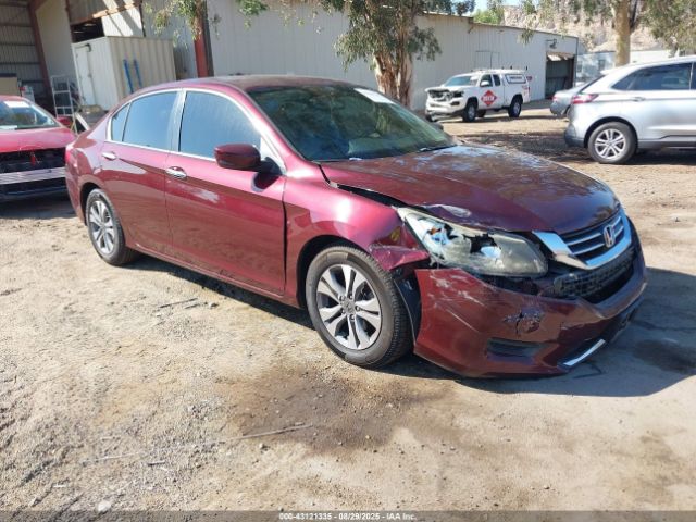  Salvage Honda Accord