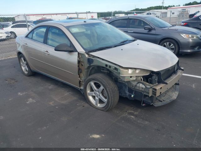  Salvage Pontiac G6