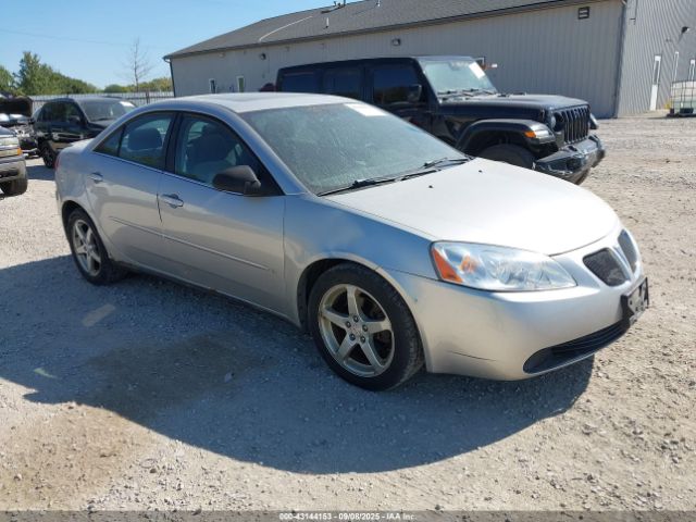  Salvage Pontiac G6