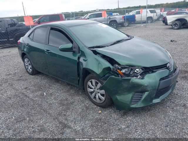  Salvage Toyota Corolla