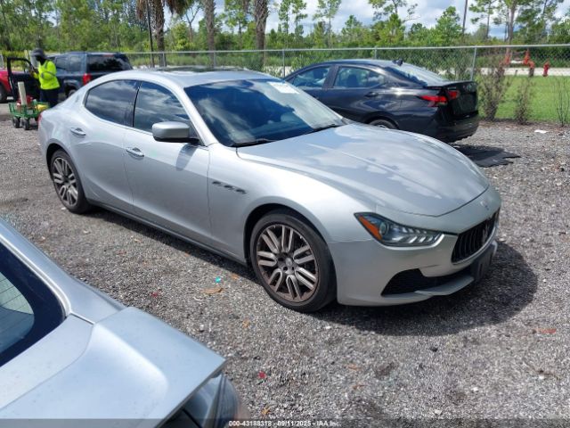  Salvage Maserati Ghibli