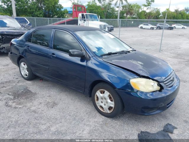  Salvage Toyota Corolla