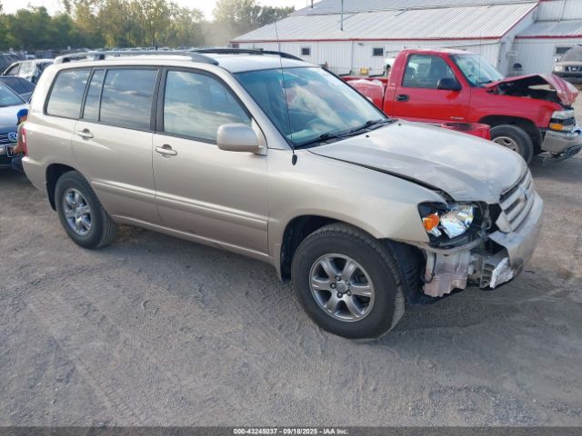  Salvage Toyota Highlander