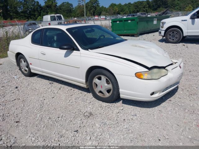  Salvage Chevrolet Monte Carlo