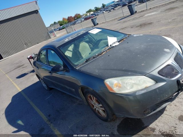  Salvage Pontiac G6