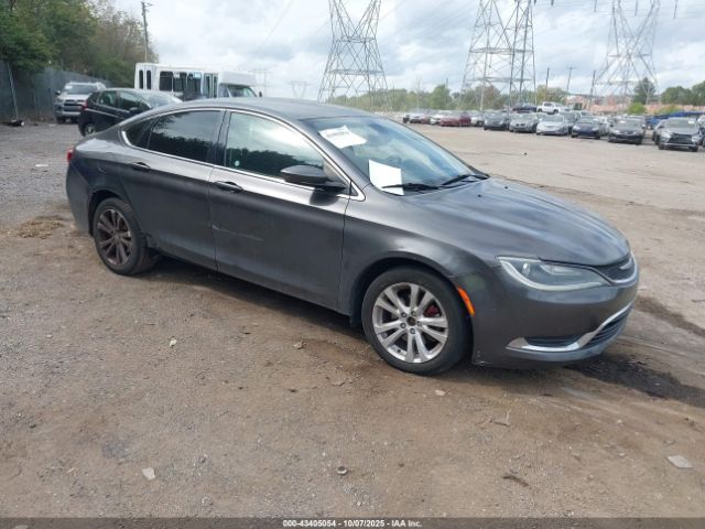  Salvage Chrysler 200