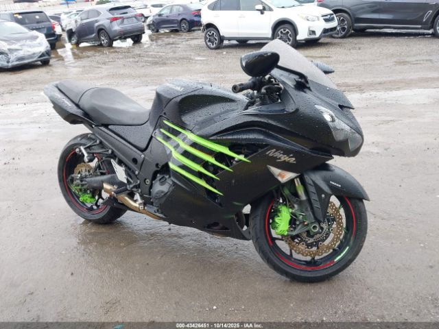 Salvage Kawasaki Ninja Zx-14r Motorcycles for Sale: Wrecked