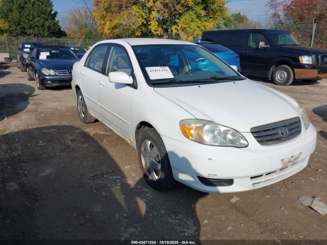  Salvage Toyota Corolla
