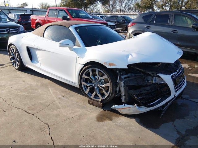 Salvage, Wrecked Vehicles Auctions Online | 2011 AUDI R8 5.2 For Sale ...